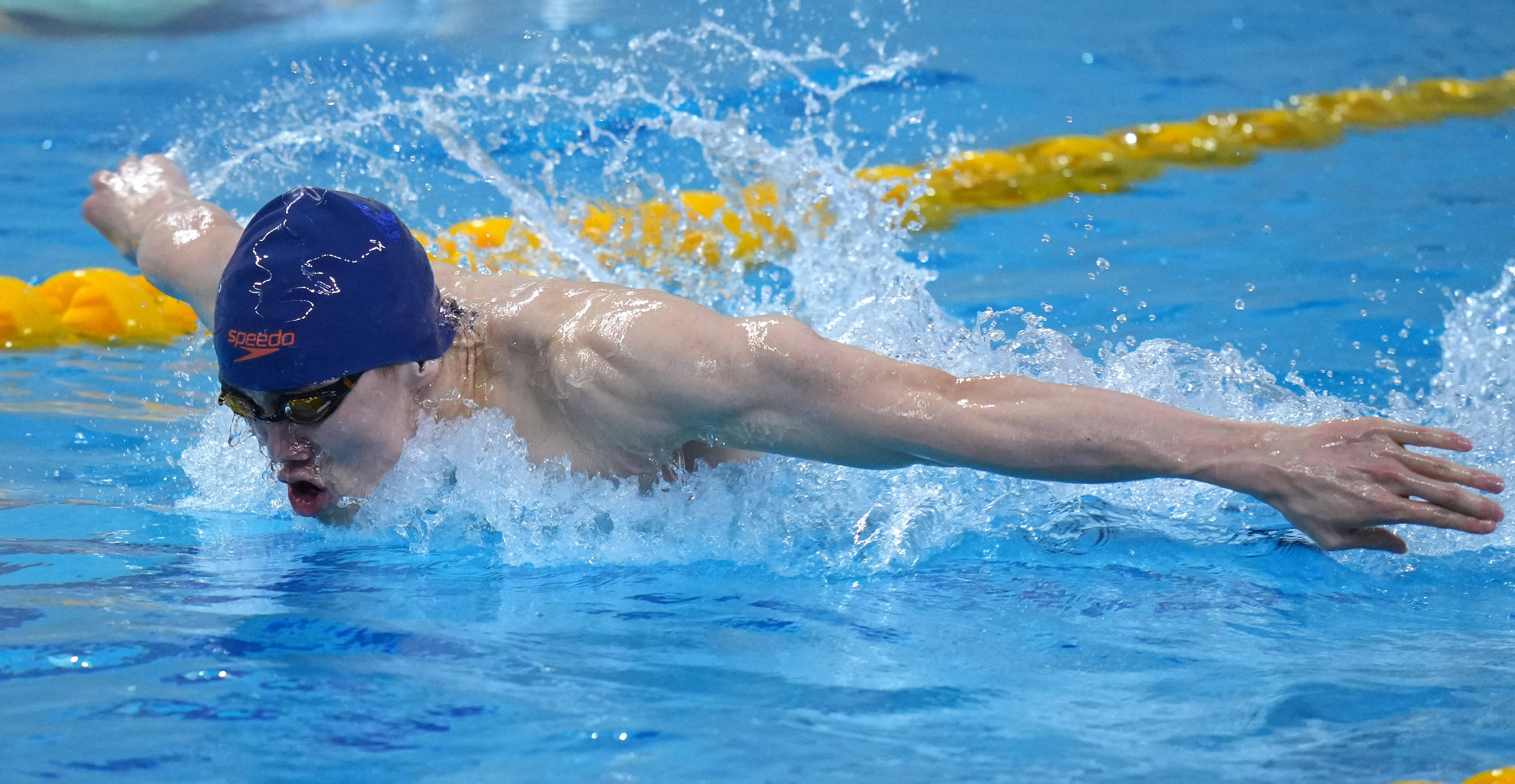 游泳——全国冠军赛:孙佳俊男子100米蝶泳夺冠