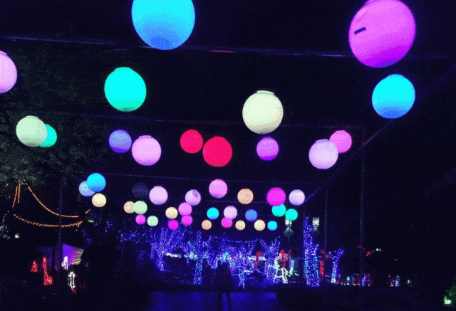 美爆了美爆了2021东莞石碣横滘紫藤花海灯光美食节5月14日盛大开幕