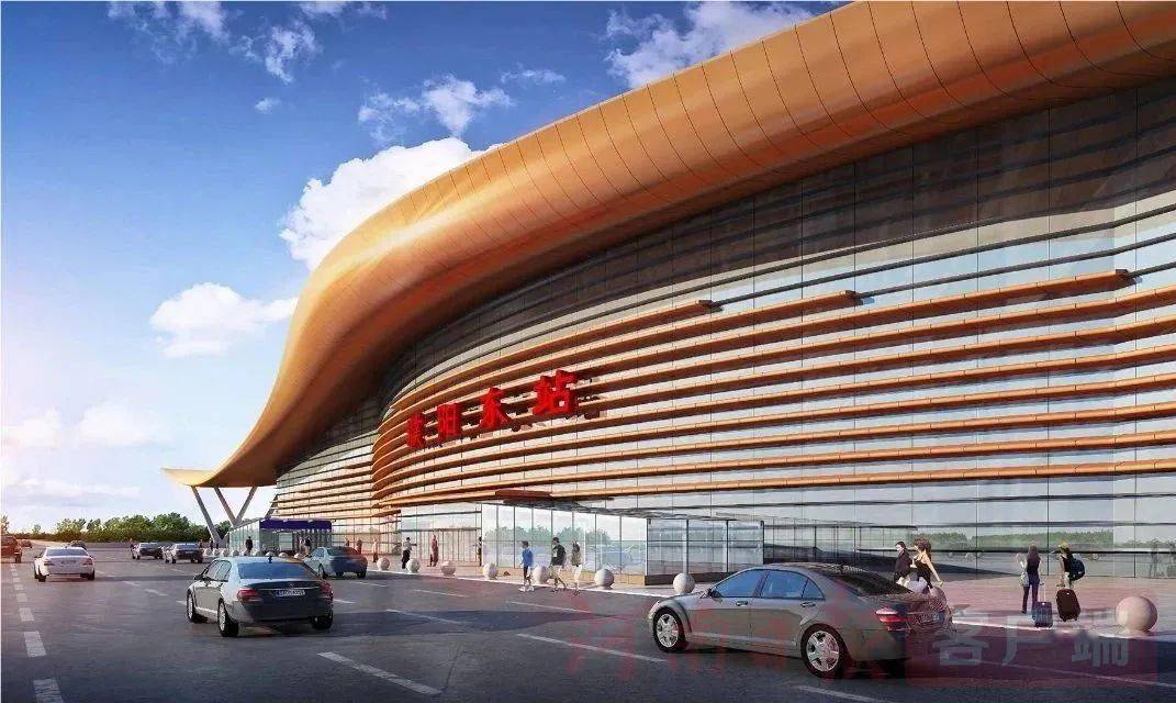 濮阳东站封顶!未来从郑州坐高铁一小时到濮阳_济南