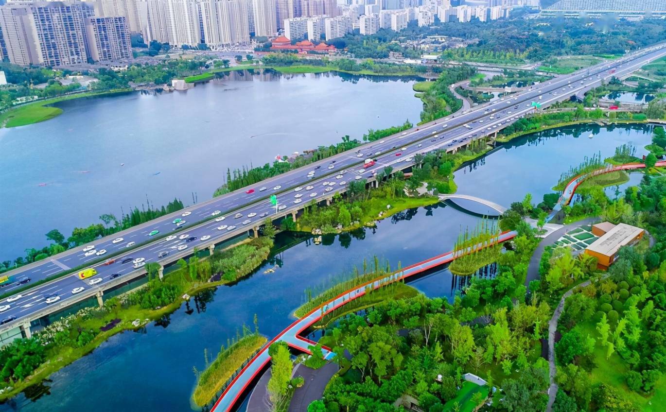 区这些钢结构桥梁获奖锦城绿道(南片区)工程西起锦城湖,东至青龙湖,跨
