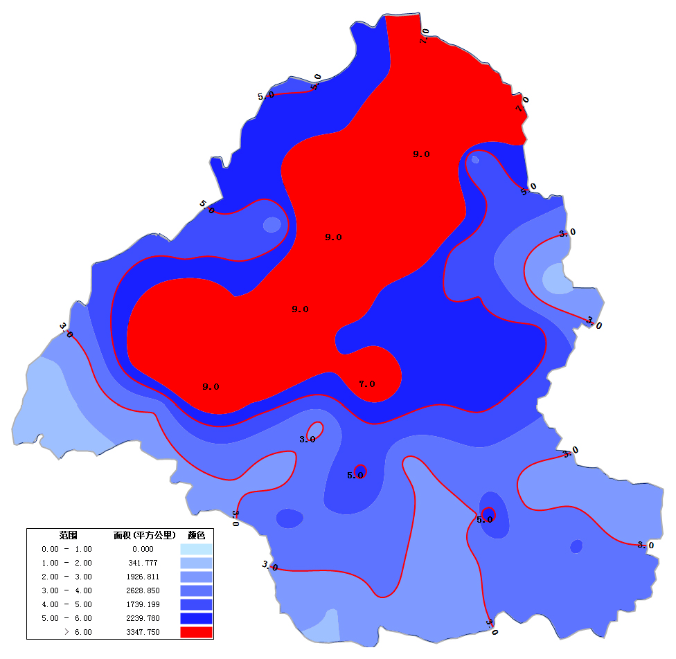 菏泽市四月份水文月报