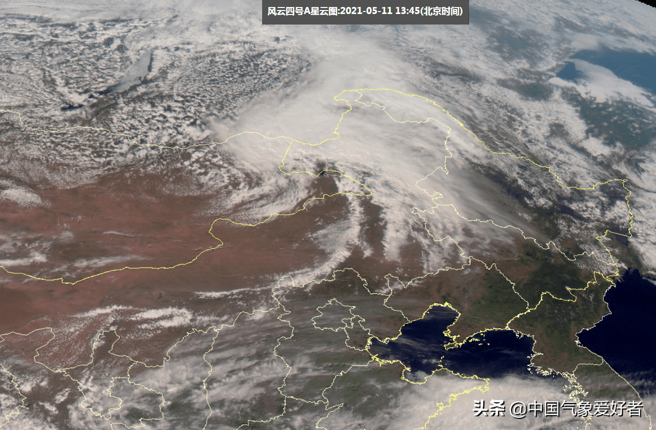 东北部,黑龙江中西部和辽宁西部等地,当然,和之前的蒙古气旋相比,这个