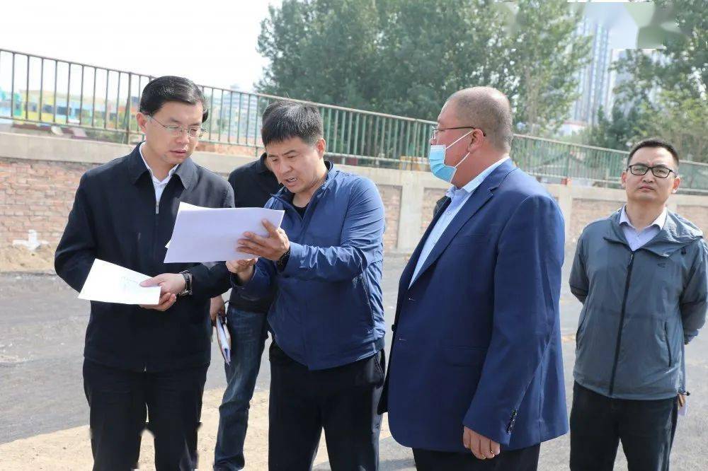 【时政要闻】县长付顺义就固安县在建教育重点工程项目及城区环境卫生