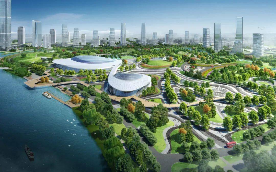 城市设计意向图苏州市国际文化体育艺术中心rec城市设计意向图相城区"