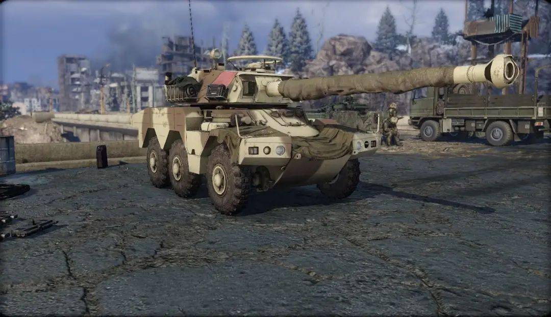 aw丨小车扛大炮法兰西急先锋erc90f4坦克歼击车详解