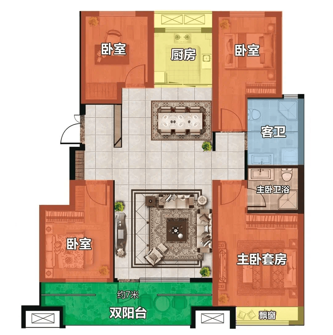 日照东岸世家二期户型图片