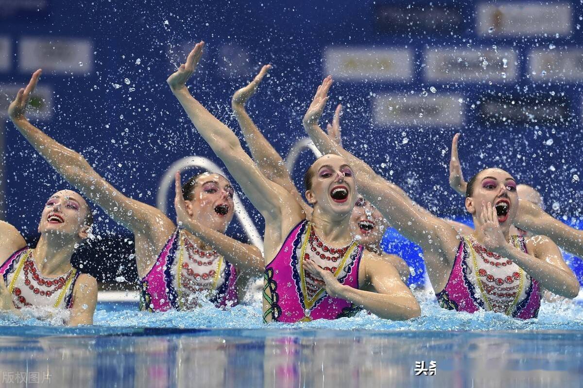 2021年欧洲游泳锦标赛花样游泳集体技术自选决赛俄罗斯队夺冠