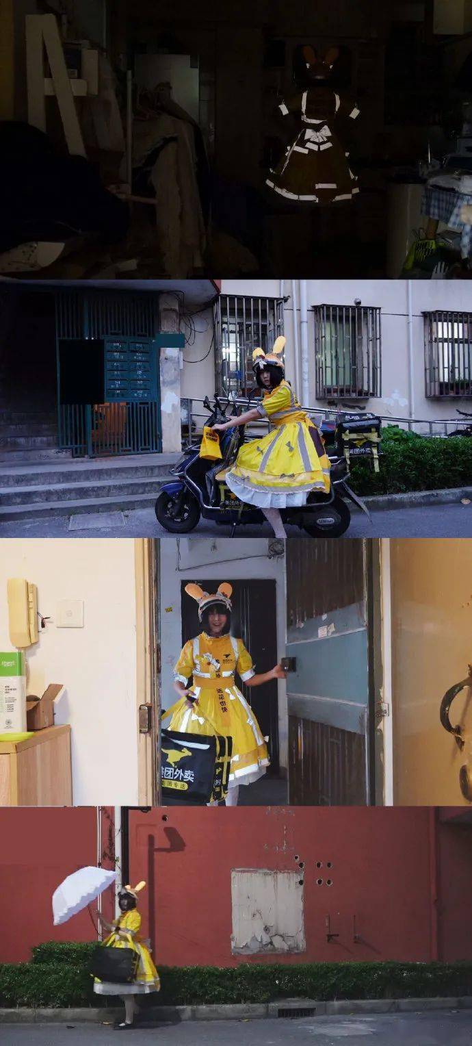 美团饿了么竟有lolita服装