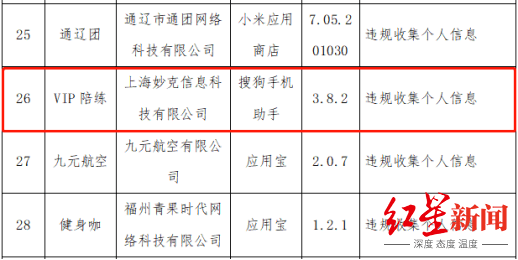 下架|工信部多次点名，“VIP陪练”APP被下架却仍能在苹果应用商店下载