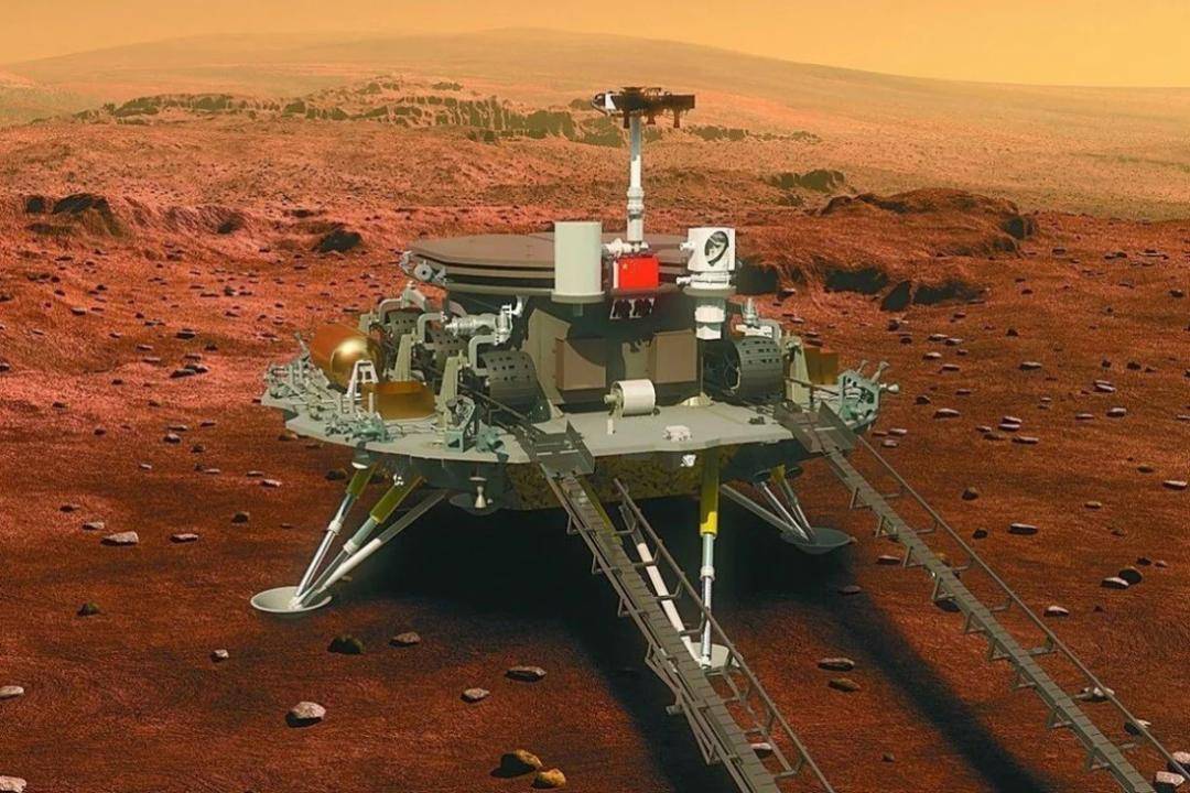 着陆|火星，你好！中国探测器首次登陆火星，“祝融号”开启科学探测之旅