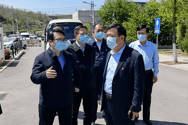 吴世民到高新区调研指导疫情防控工作
