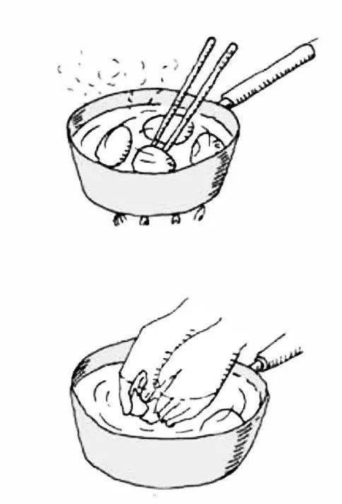 简笔画煮鸡蛋图片