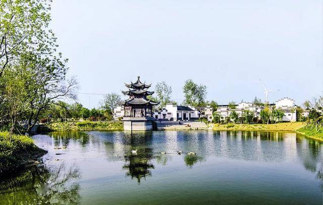 笔者走进位于高邮湖西岸的安徽省天长市万寿镇汊河村,映入眼帘的水美