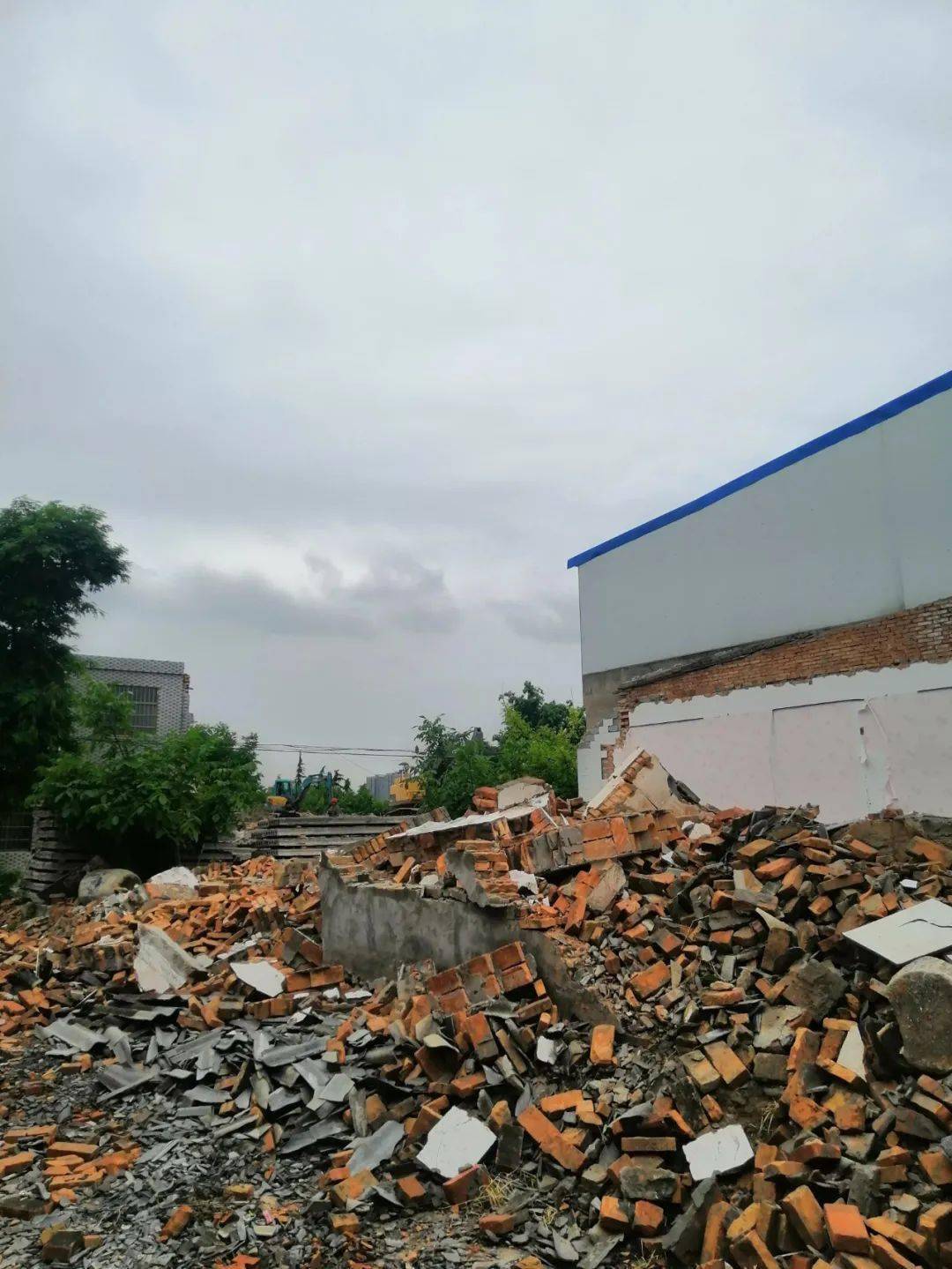 渭南城区这个村开始拆迁