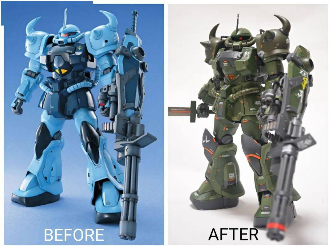 mg老虎特装型细节添加手涂改色