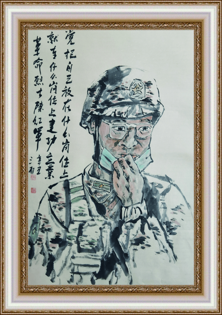 "老兵永远跟党走·传承红色基因,续写军旅荣光"作品展播——绘画篇