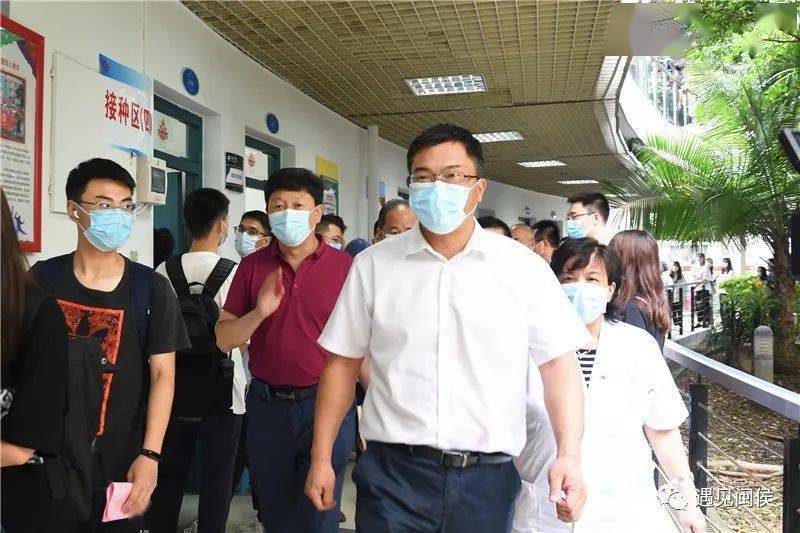 闽侯县领导赴上街检查疫情防控工作