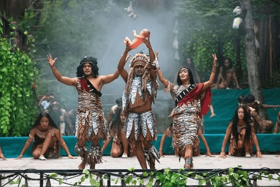 精彩演艺丨8月8日,相约天锅古洞_野人