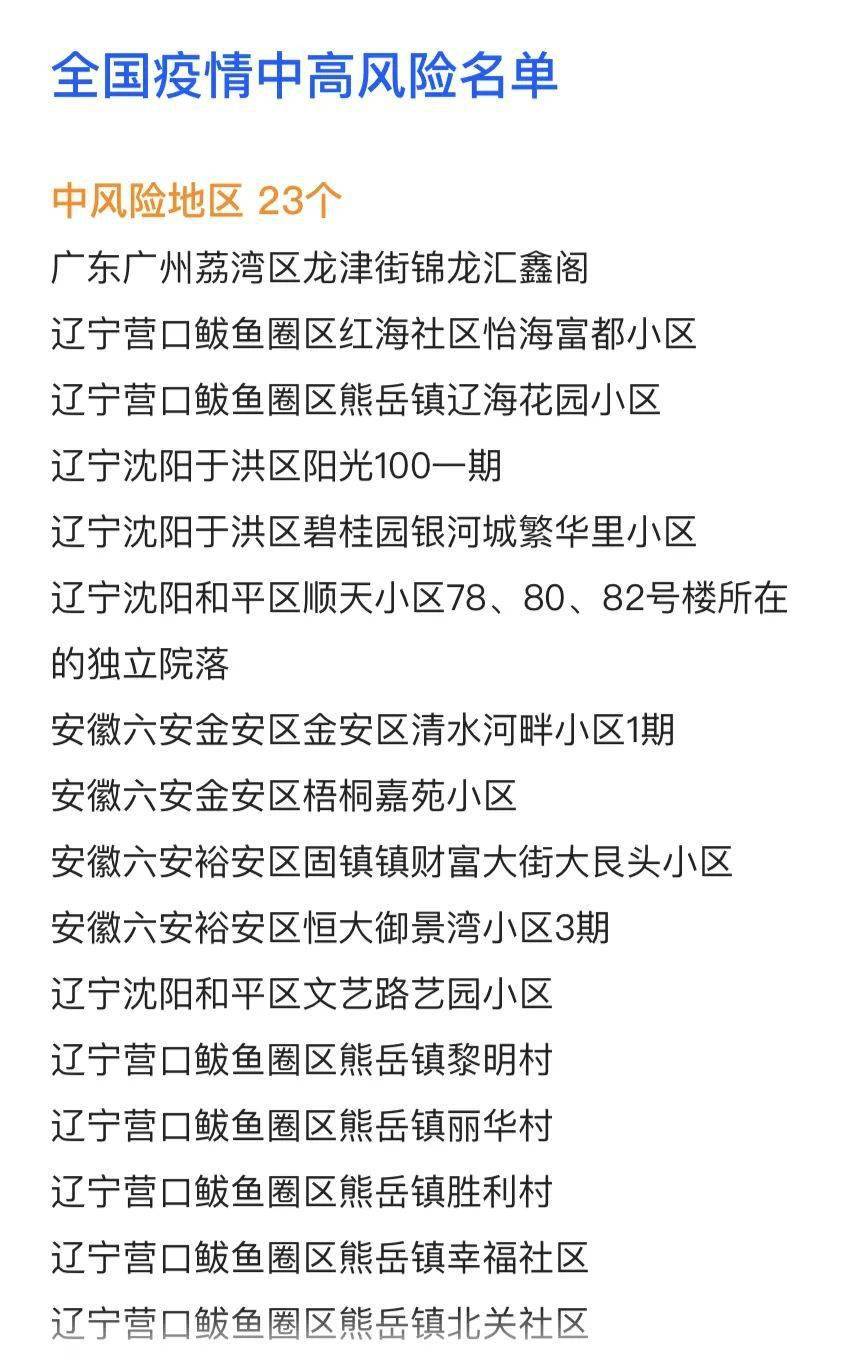关注| 广州市荔湾区龙津街锦龙汇鑫阁调整为中风险地区!