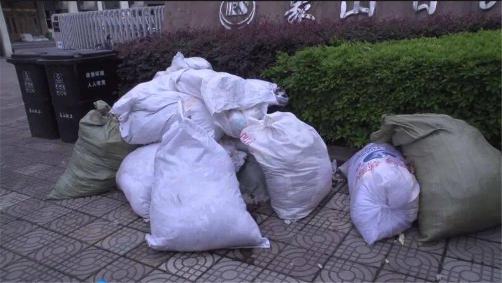 象山经济开发区内针织废布料丢弃路边现象何时休_垃圾