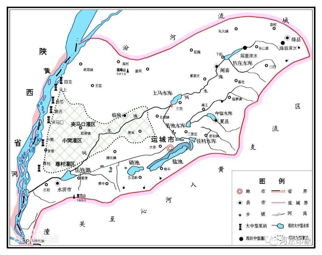 小浪底引黄工程线路图图片