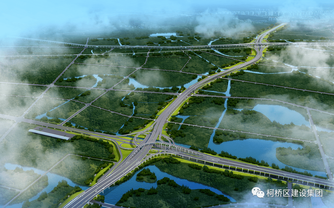 加快杭绍同城步伐杭州中环柯桥段有最新进展