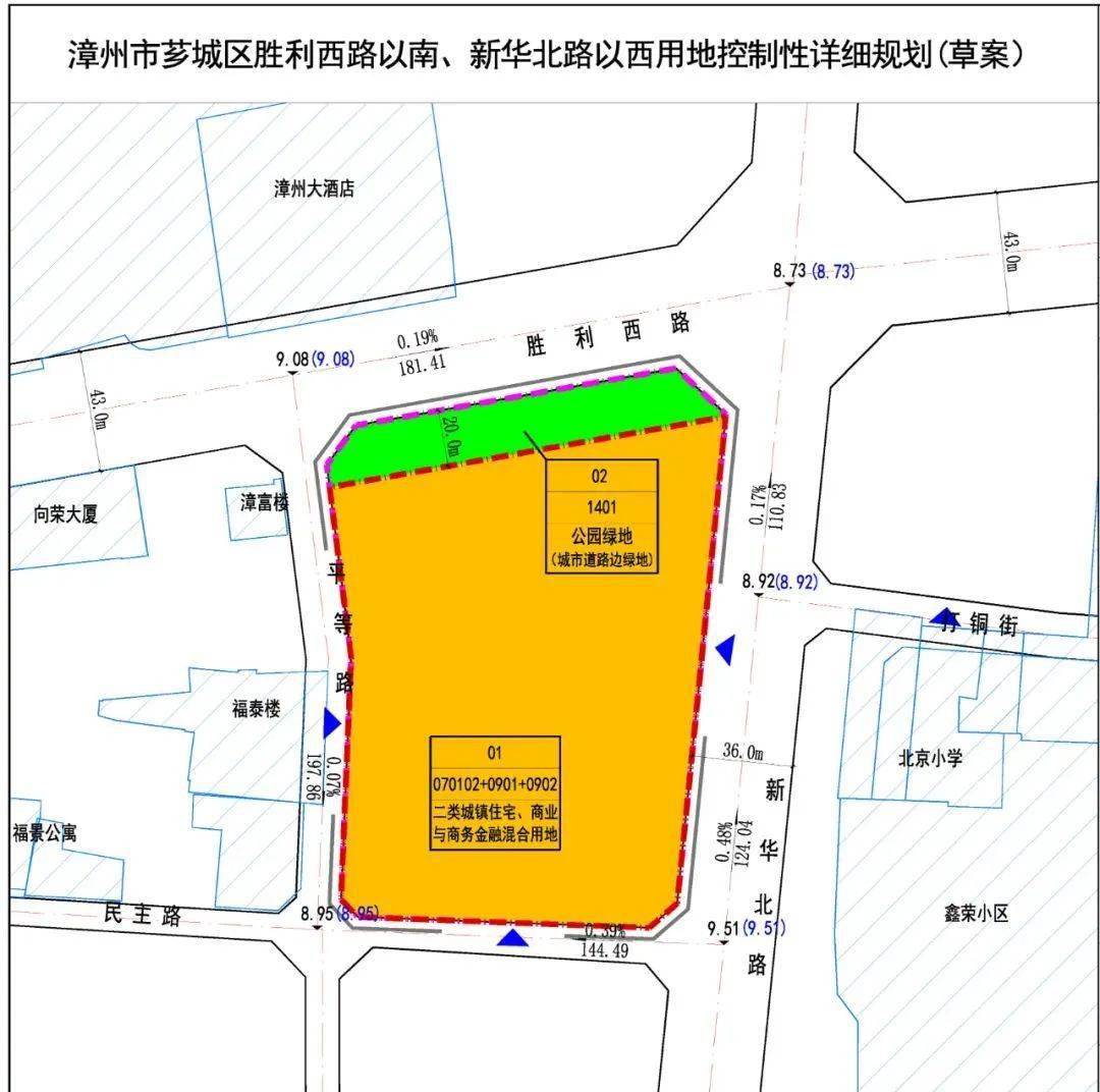 漳州市區第一個tod廣場規劃出爐這裡規劃有輕軌r1站點