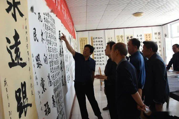 稷山翟店镇书法协会书画公益讲座