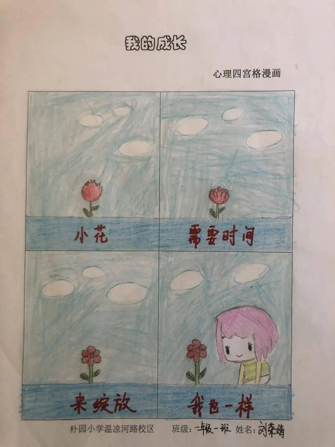 心理四格漫画作品展我的成长品作奖等三滑动查看更多0504030201品作奖