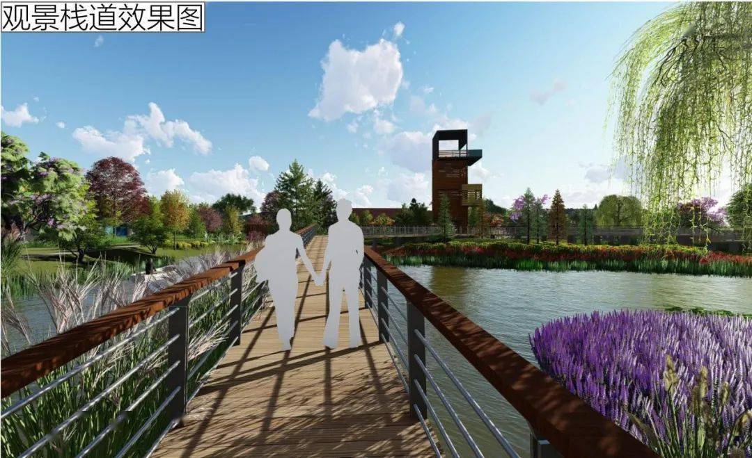 环形健康步道水上栈道珠海又一新公园即将完工