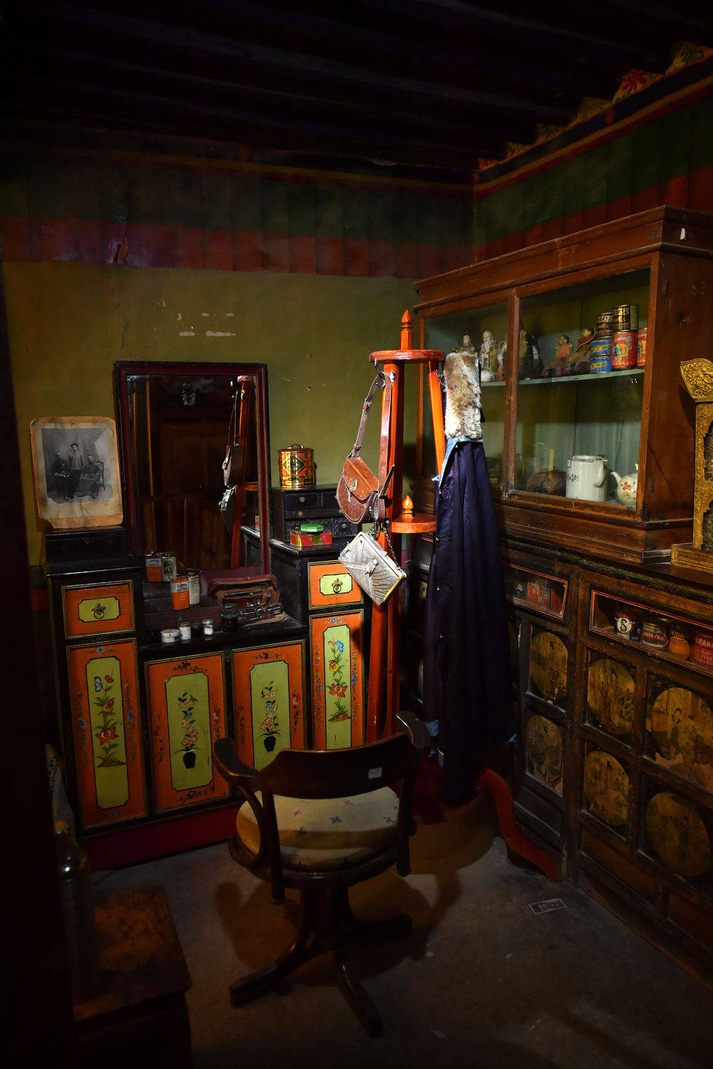 这是3月23日在帕拉庄园拍摄的庄园女主人的奢华卧室.