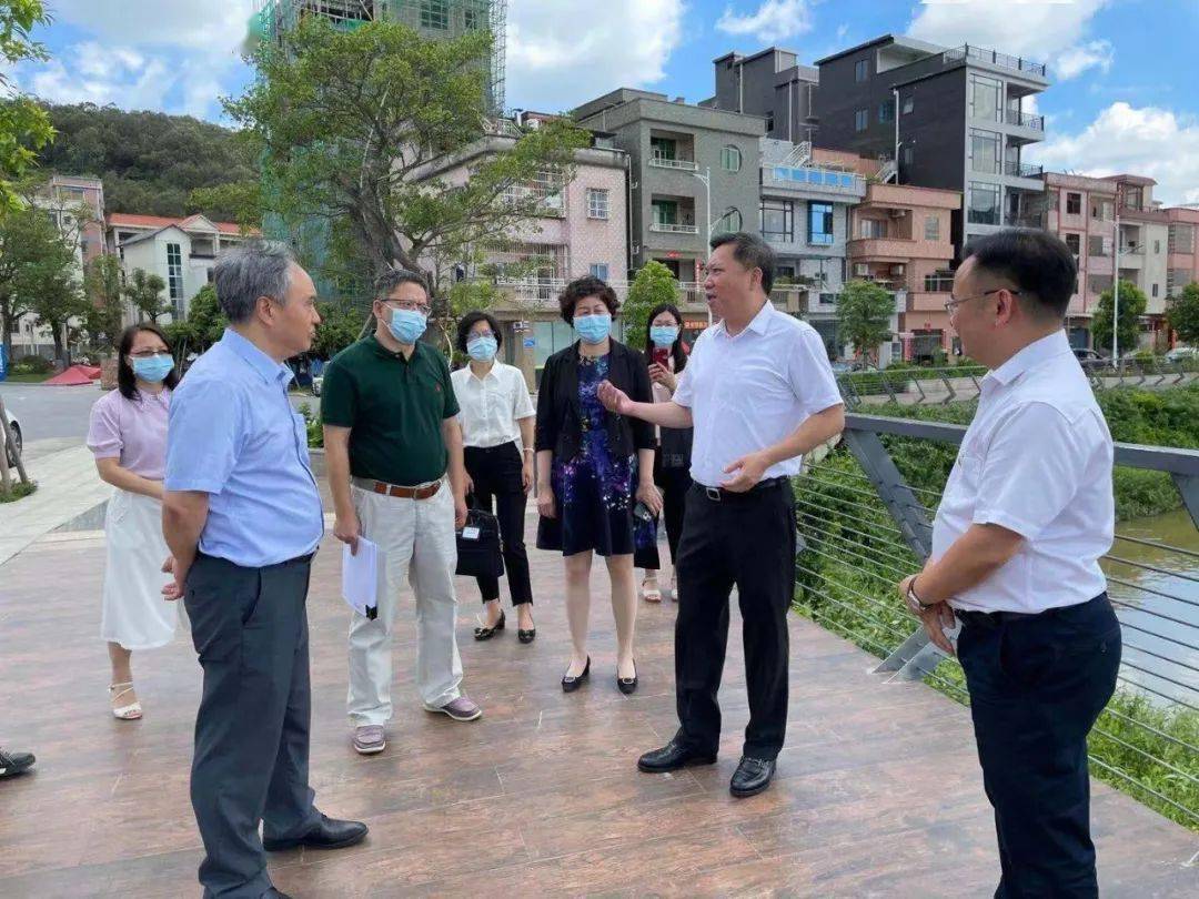 市人大常委会党组成员黄庆辉赴大岭山镇调研乡村振兴和督导人大工作