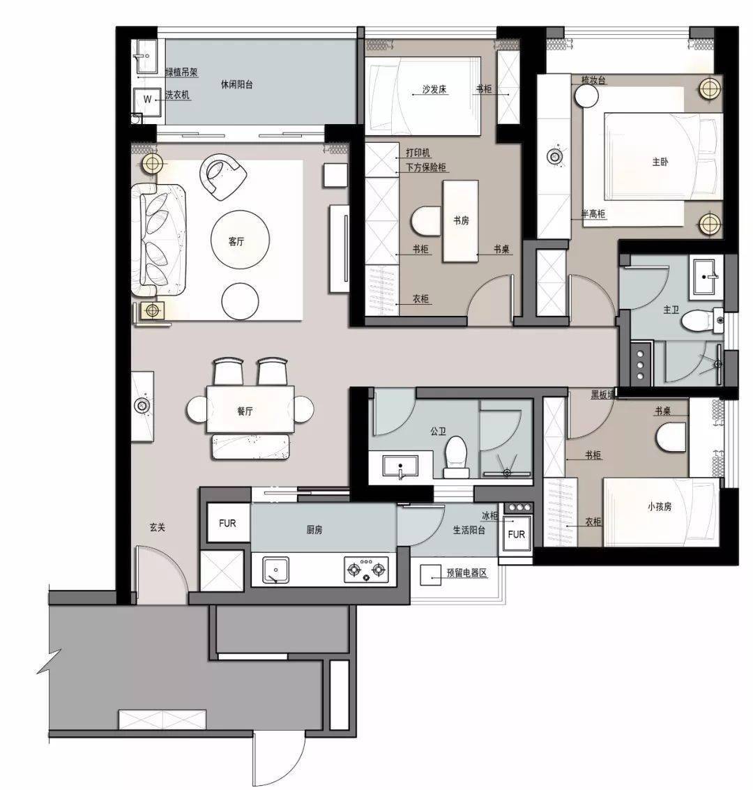 朋友买的116平米三居室,全包一共才花25万,这风格太美了!