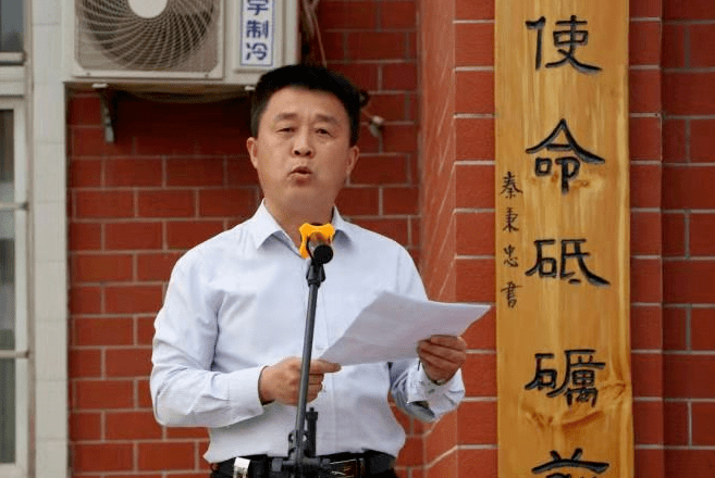 『我为青年办实事』高唐县张大屯小学新时代文明实践志愿护学服务队