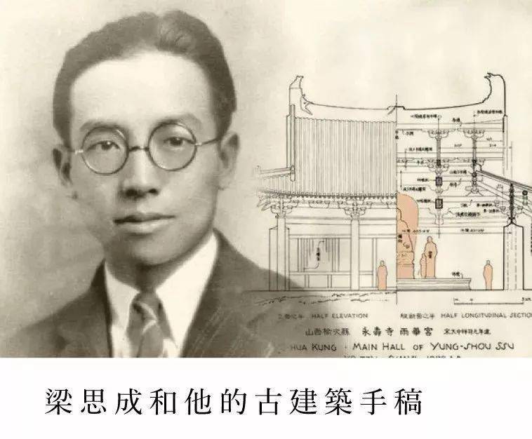 梁思成和他的古建筑手稿_手机搜狐网