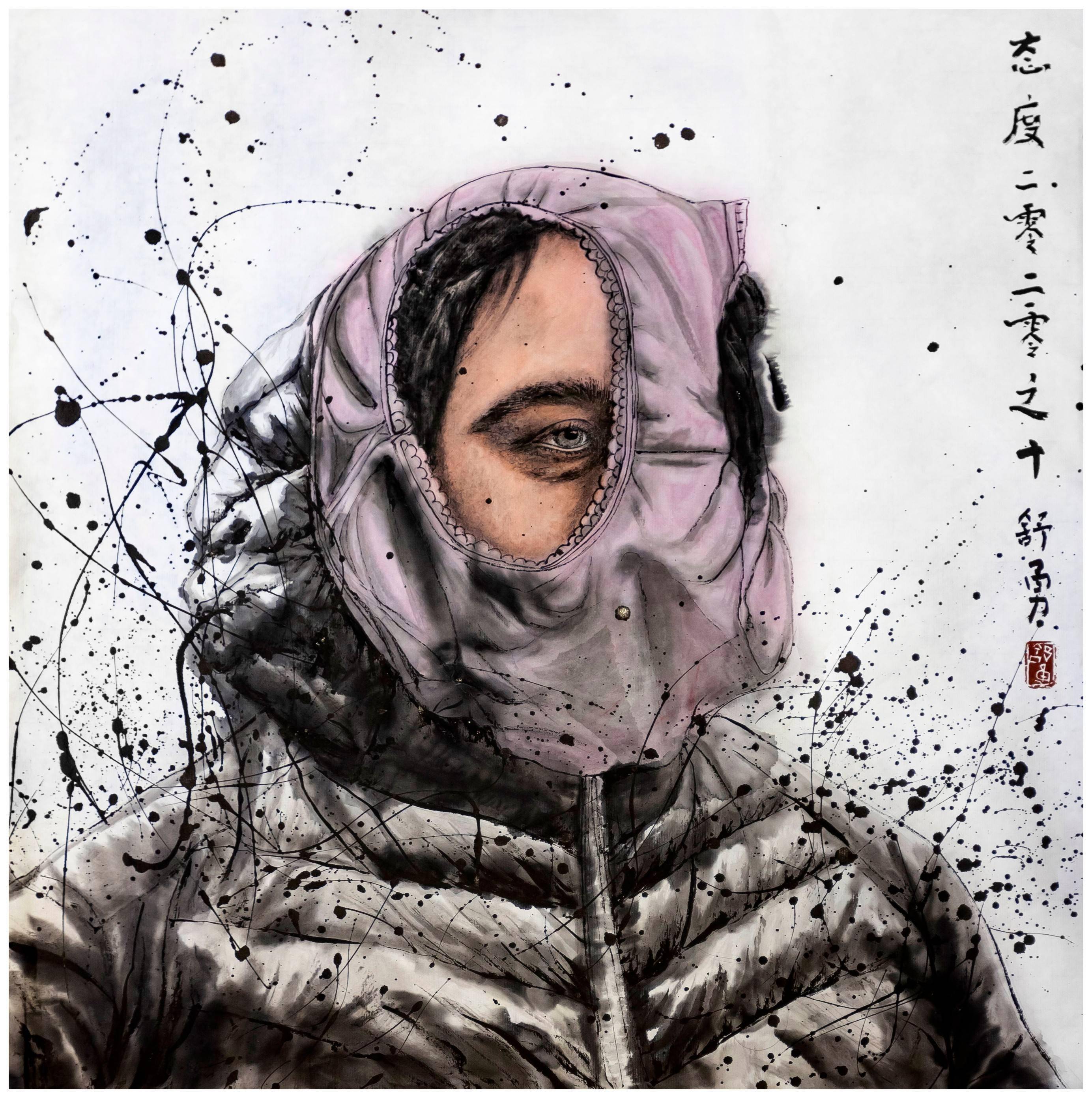 近500幅新冠疫情暴发后每日一画舒勇用画作致敬战疫英雄