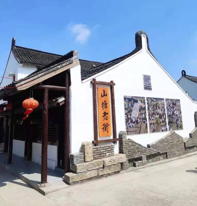 一体化两大国家战略的山塘村,由于地处沪浙毗邻地区,与浙江平湖市广陈