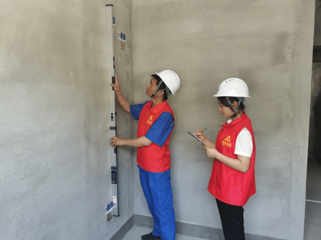 建业物业新乡建业世和府分户验收盛大启动一户一验书写匠