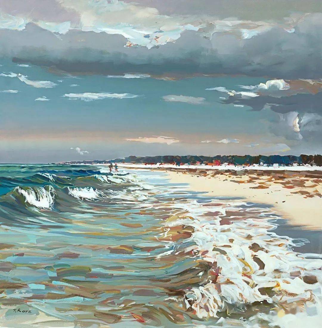 会动的油画josefkote