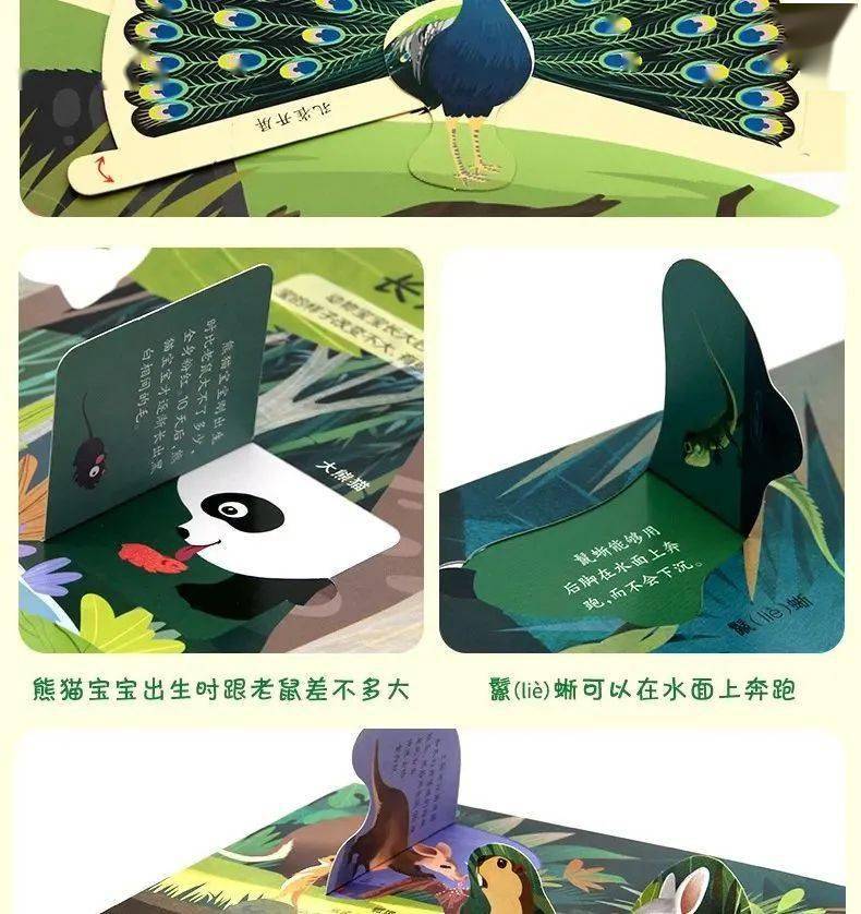 超好玩的3d立体机关书硬壳精装可以翻转抽拉的立体机关百科全书无穷