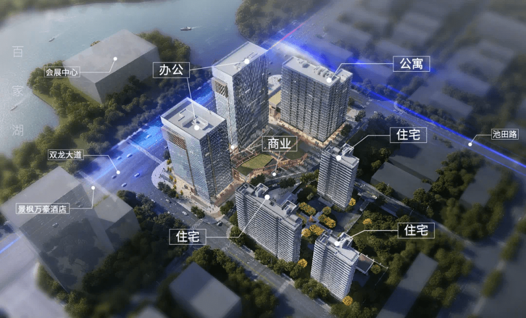 江宁CBD封面级综合体崛起!这一次,它将更新百家湖!_阳光城