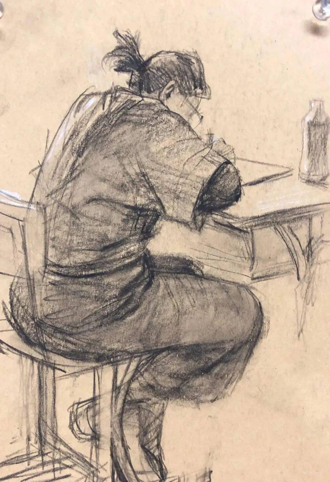 生活味很浓的速写不匠气