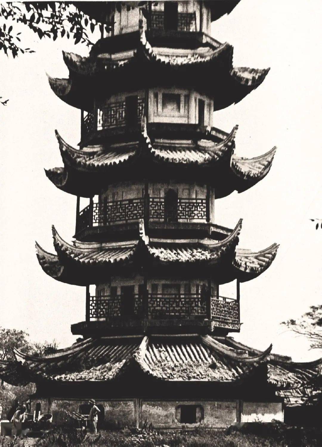 中国古代宝塔旧影_建筑