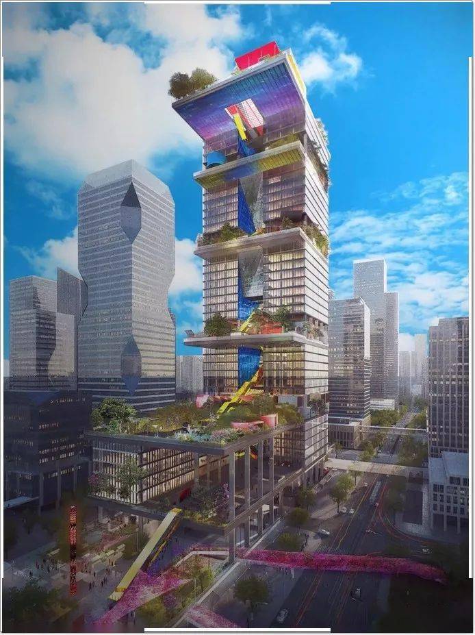 【工程】微信的新家!206.75米腾讯广州总部大楼北塔封顶_建筑
