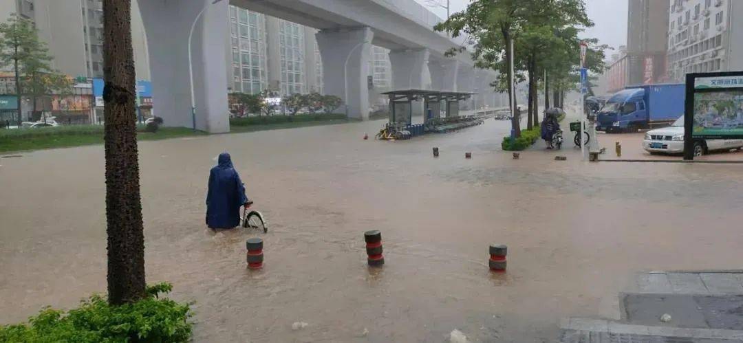 特大暴雨精准命中城区 香洲主城区全部区域  澳门和横琴全境 金湾红旗