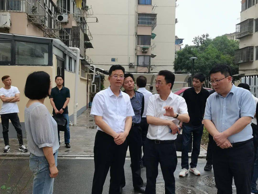 省建设厅副厅长张奕来湖开展建设领域信访专项督导