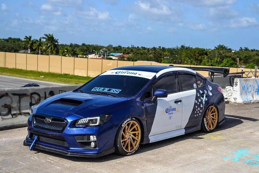 斯巴鲁翼豹 instagram 改装集