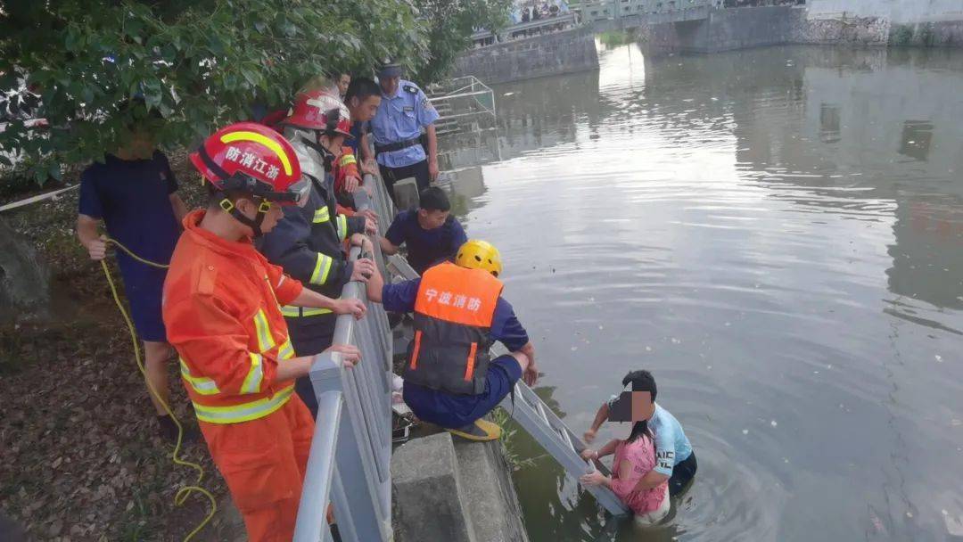 因与丈夫吵架,宁波一孕妇欲跳河轻生.