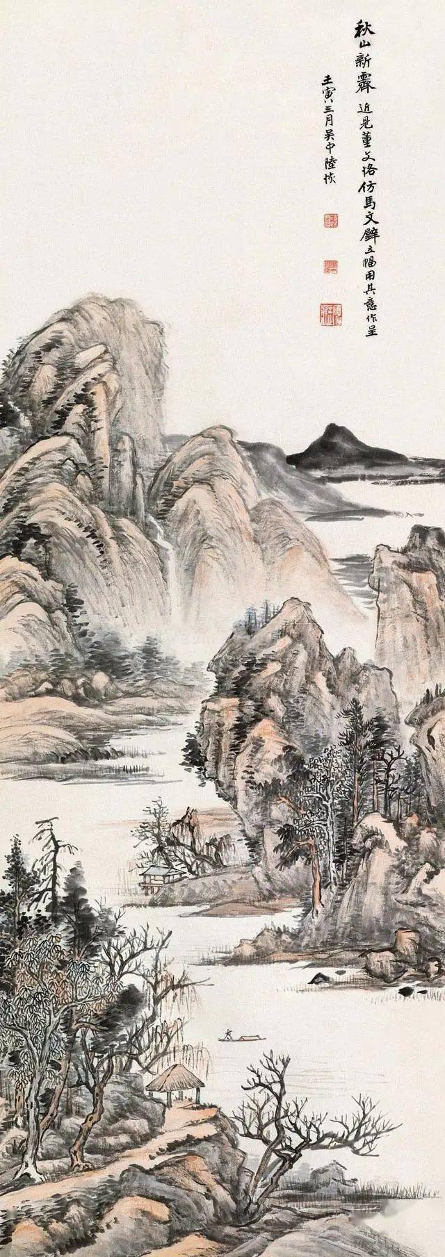 中国画"清六家"的继承者——陆恢_山水