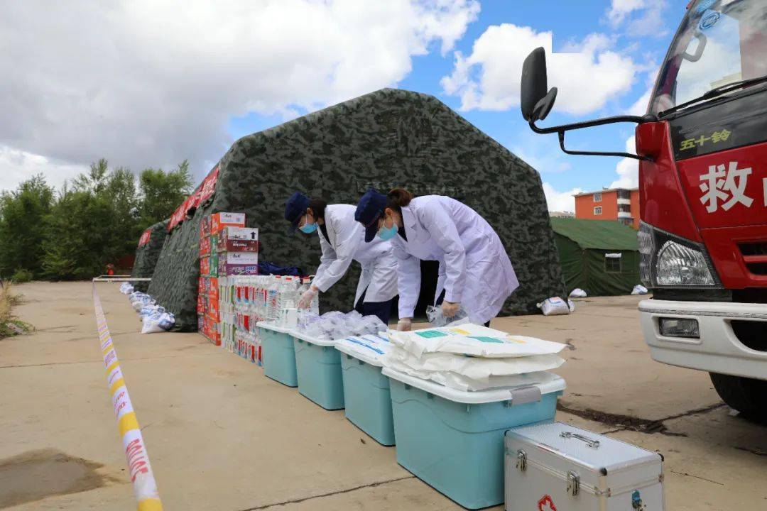 后勤保障篇丨兴安盟消防救援支队守护北疆2021地震救援实战拉动演练